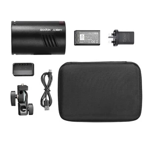 Godox AD100Pro 100Ws luce flash LED fuori fotocamera piccola - Foto 1 di 12