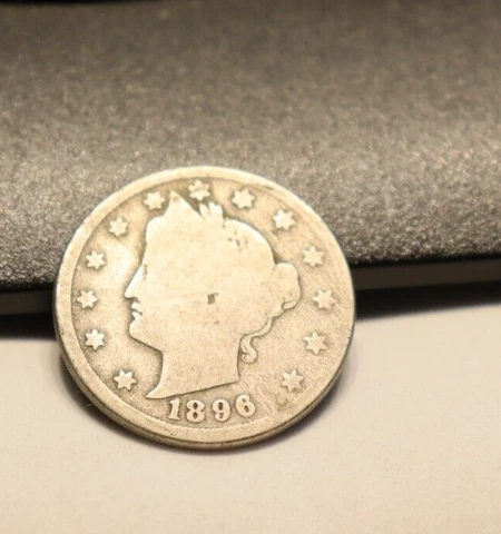 1896 US Liberty Nickel 5c G Cover
