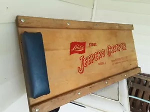 Vtg Lisle Jeepers Creeper Model J Wood Mechanic Automotive Ratrod - Foto 1 di 10