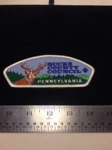 BUCKS COUNTY COUNCIL PENNSYLVANIA Boy Scout Council Shoulder Patch BSA CSP - Picture 1 of 4