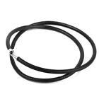 1pc Leather Round Braided Thong Necklace Bracelet Cords Lobster Clasp Jewellery
