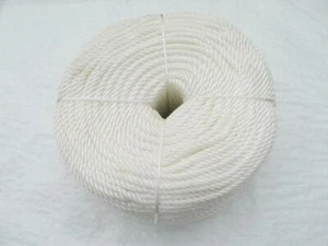 White Nylon Rope 3 Strand 10MM 220M (Thick Boat Marine) - Picture 1 of 1