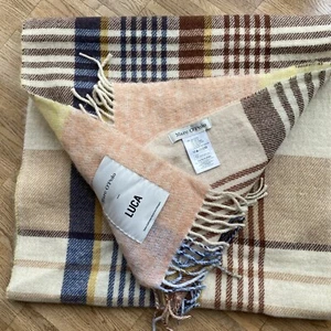 MARC O POLO Luxus XXL Schal Tuch Beige braun Alpaca+Wolle 200x50 NP129,- NEU🌟 - Bild 1 von 5