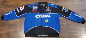 VTG Dale Earnhardt Jr Oreo NASCAR Jacket Jeff Hamilton Racing Size XL RARE - Picture 1 of 10