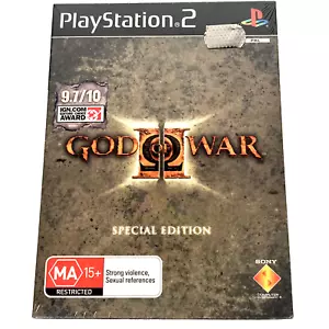 God Of War II - Special Edition PS2 (2007) PAL AUS Brand New & Sealed - RARE - Picture 1 of 21