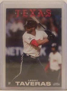 2023 TEXAS LOTTERY TEXAS RANGERS TEXAS CONNECT - SET BREAK OF LEODY TAVERAS CARD - Bild 1 von 2