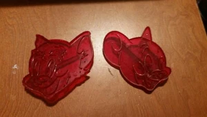 VINTAGE 1956 LOEWS TOM AND JERRY CARTOON COOKIE CUTTERS - Imagen 1 de 2