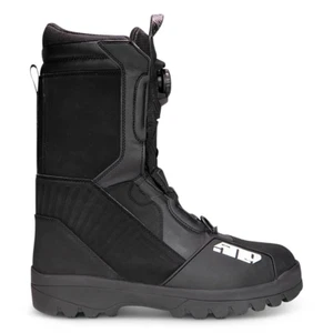 509 Adult's Raid Single Boa Snowmobile Boots Black Ops Size 9 F06000900-009-051 - Picture 1 of 7
