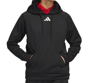 adidas Damski sweter podróżny Bluza z kapturem CZARNY | BIAŁY XL