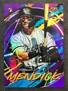 Topps Fire Purple #40 2020 Danny Mendick Chicago White Sox radiocontrol novato/99 - Imagen 1 de 2