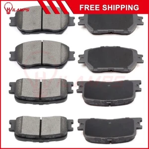 Pastillas de freno delanteras y traseras de cerámica para Toyota Camry 2002 2003 2004 2005 2006 - Imagen 1 de 8