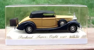 SOLIDO #4037 PACKARD SUPER-EIGHT 1/43 DIECAST MODEL MADE IN FRANCE - Picture 1 of 5