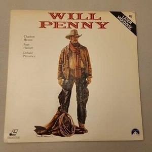 Will Penny Laserdisc LaserDisc Charlton Heston Joan Hackett  - Picture 1 of 2
