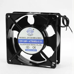 220-240VAC 0,14 A 2-Wire Achseln Lüfter 120 millimeter x120 Metallgestell x40 - Bild 1 von 1