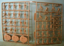 Revell (1/72)- D-Day, World War II British Infantry - ONLY SPRUES, NO BOX