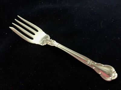 Gorham Sterling Flatware, Chantilly, Pastry Small Salad Fork, 5 3/4 inches - Image 1 of 4