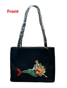 Nuevo Para mujeres Sirena Lona Bolso de Mano Bolso de Hombro - Imagen 1 de 5