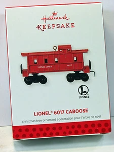 Hallmark QXI2145 Lionel 6017 Caboose Ornament - NOS - Picture 1 of 1