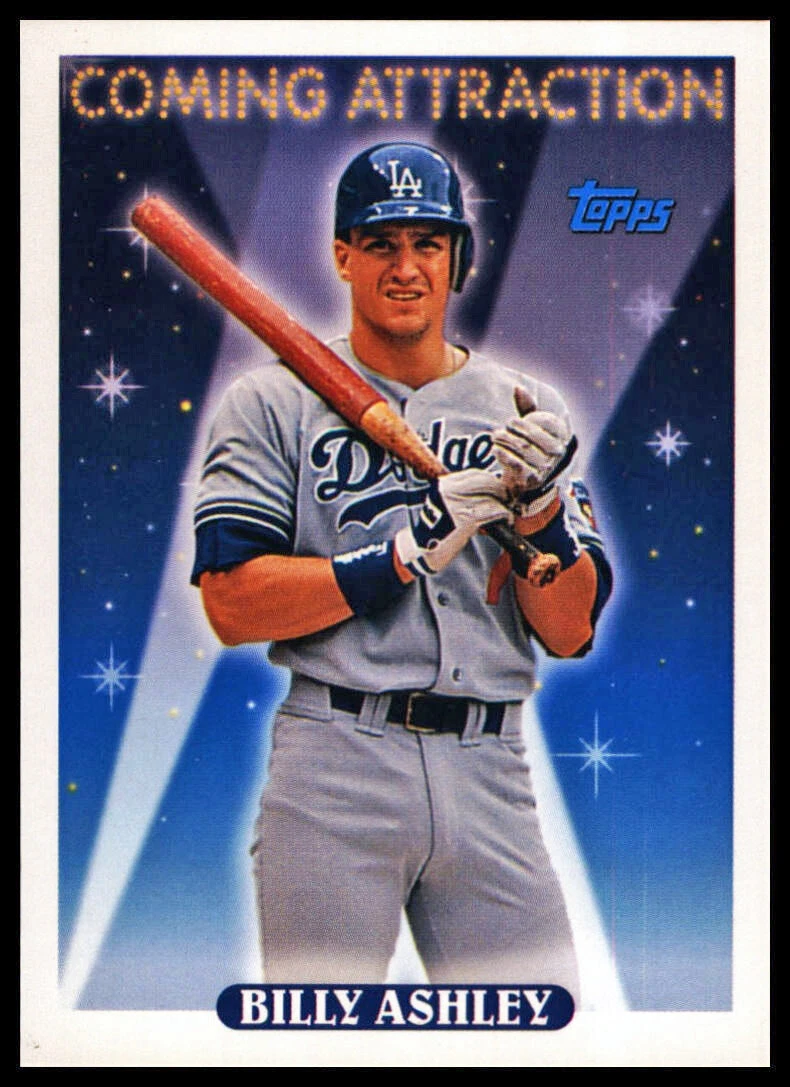 1993 Topps #815 Billy Ashley CA [Base] Los Angeles Dodgers NM-MT