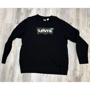 Classic Levi's Camo pullover sweater XL crewneck - Picture 1 of 9