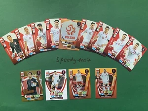 Panini WM Fifa World Cup Qatar 22 All 13 Poland Complete Lewandowski Adrenalyn - Picture 1 of 1