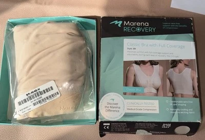 Sujetador quirúrgico postoperatorio beige MARENA estilo recuperación BR-4648-H 2xl Foto 1 de 4