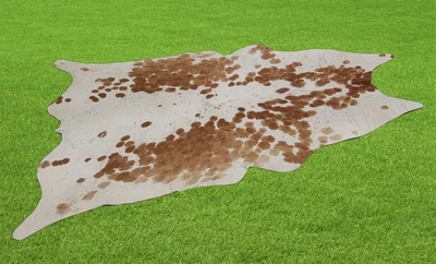 100 % nuevas alfombras de cuero de vaca área piel de vaca (48" x 42") piel de vaca SA-5836 Foto 1 de 3