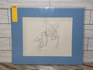 Schizzo Vintage He-Ma Masters Of The Universe Animazione Originale Cel Art 830 COA - Foto 1 di 3