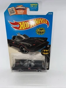 Hot Wheels 2015 TV Series Batmobile Black Batman 226/250 Showdown Mattel - Picture 1 of 7