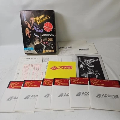 Mean Streets IBM CD Tandy Complete In Box - Image 1 of 4