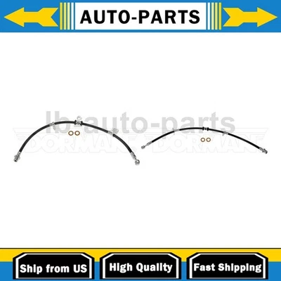 For Honda Odyssey 1995-1997 Honda Accord 1990-1997 Dorman Brake Hose Front 2x - Image 1 of 4