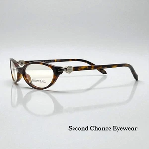 Tiffany & Co. TF2033 8002 Tortoise Optical Eyeglass Frames – New Unworn w/Case - Picture 1 of 12