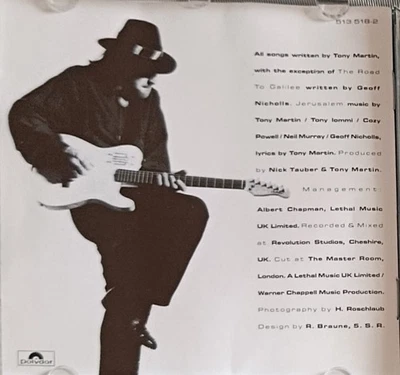 TONY MARTIN - Back Where I Belong - CD Polydor 1992 - 11 Tracks - Bild 1 von 3