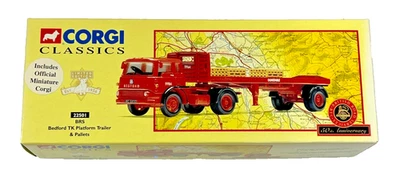 Corgi Classics 22501 BRS Bedford TK Trailer & Pallets Ltd Edition 1:50 Scale - Image 1 of 3