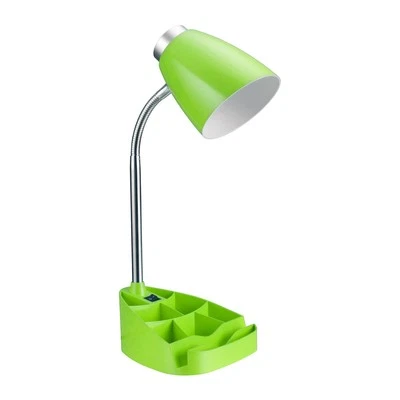 Limelights Ld1002-grn Gooseneck Organizer Desk Lamp iPad Stand Tax0 US - Image 1 of 4