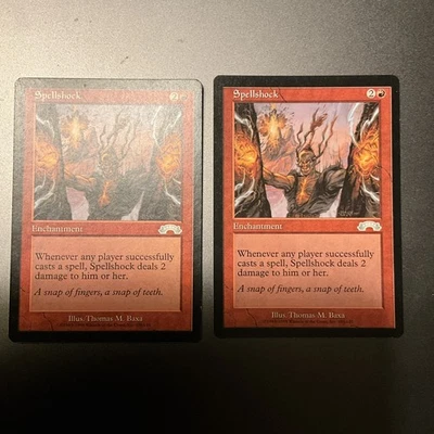 MTG - Spellshock - Exodus - LP- MAGIC CARD - Image 1 of 2