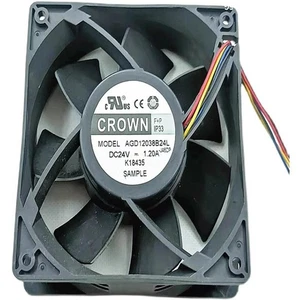AGD12038B24L DC24V 1.2A 12038 12cm Cooling Fan - Picture 1 of 4