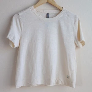 Vuori Sunset Easy Tee T-Shirt in Natural Women's Small Cream Short Sleeve Crew - Picture 1 of 8