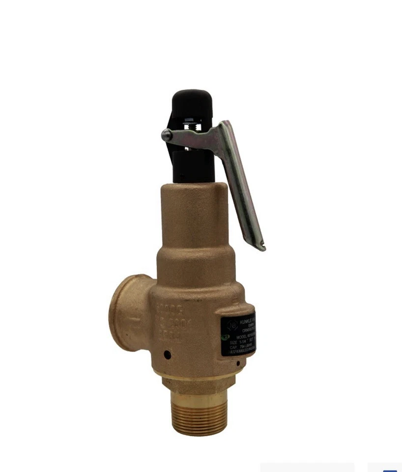 Kunkle 6010EDV01AKM200 Ported Exhaust Relief Valve, Citing Seal, 3/4”x1”, 200psi - Image 1 of 1