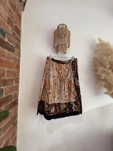 Whistles Boho Summer Beach Wrap Skirt Size 14 - Picture 1 of 4