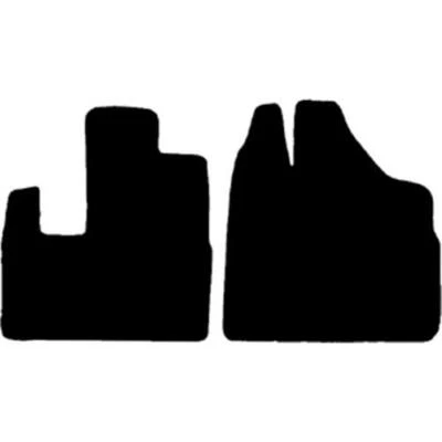 Alfombrillas delanteras personalizadas 2 piezas para Honda Odyssey 1999-2004 Foto 1 de 4