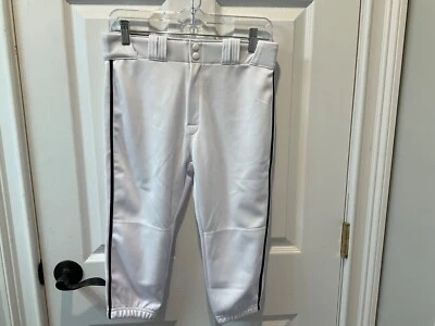 Easton Youth Rival+ Knicker Piped Pant Size XL White/Navy Pipe - Image 1 of 4