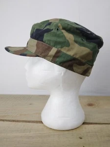 US Military Issued Camouflage Hot Weather Hat Cap Atlas Headwear Size 7 1/4" - Picture 1 of 6
