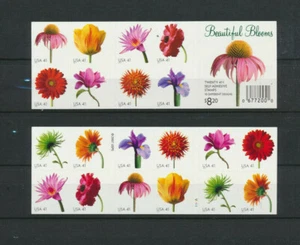 Hermosas flores de doble cara como nuevas NH folleto de 20 estampillas 4176 - 4185  - Imagen 1 de 1