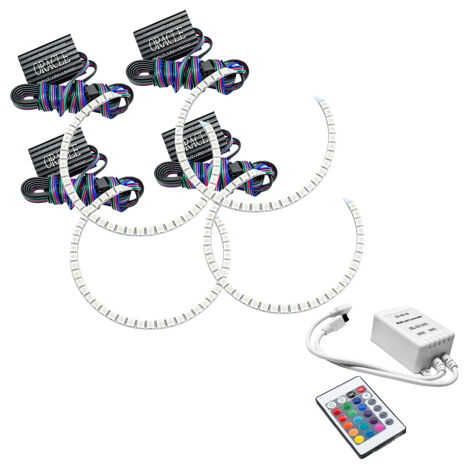 Oracle 11-16 Fits Ford F-250 F-350 Super Duty LED Round Ring Headlight Halo Kit - Image 1 of 1