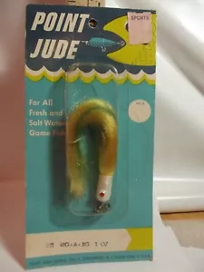 NOS Point Jude Lures Vintage Bait #221`RIG-A-JIG ALL FRESH &SALT WATER GAME FISH - Picture 1 of 3