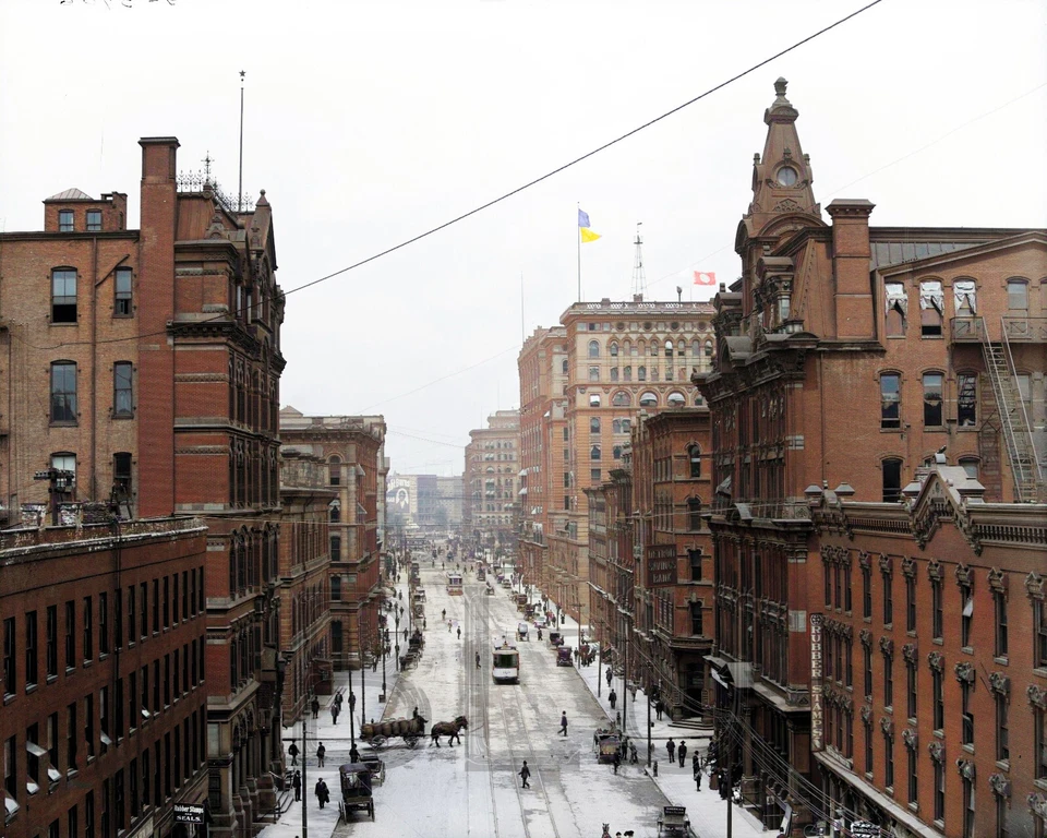 Impresión fotográfica 1906 Griswold Street, Detroit, Mich. 11 x 14" Foto 1 de 1