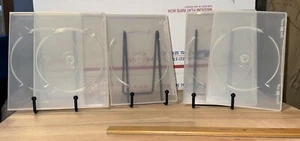 5 TRANSPARENT 1 Disc Skinny DVD , Replacement Cases - Picture 1 of 6