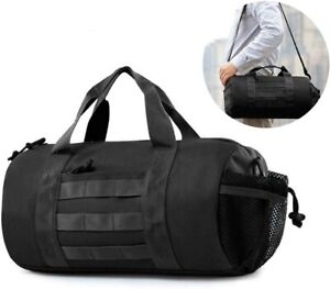 Waterproof Military Tactical Molle Men Sport Duffle Shoulder Handbag Storage Bag
