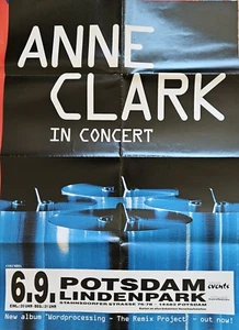 Anne Clark.   Konzertposter  Tour Poster  - Bild 1 von 1